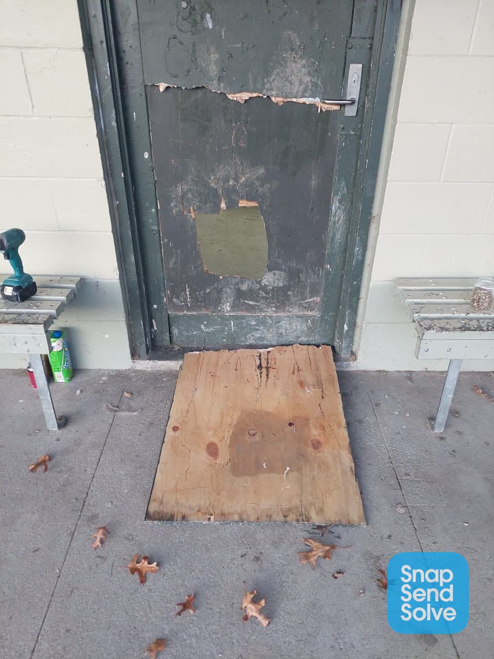 The photograph attached to this parks report