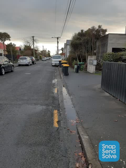 Roading/Streets, a report photo