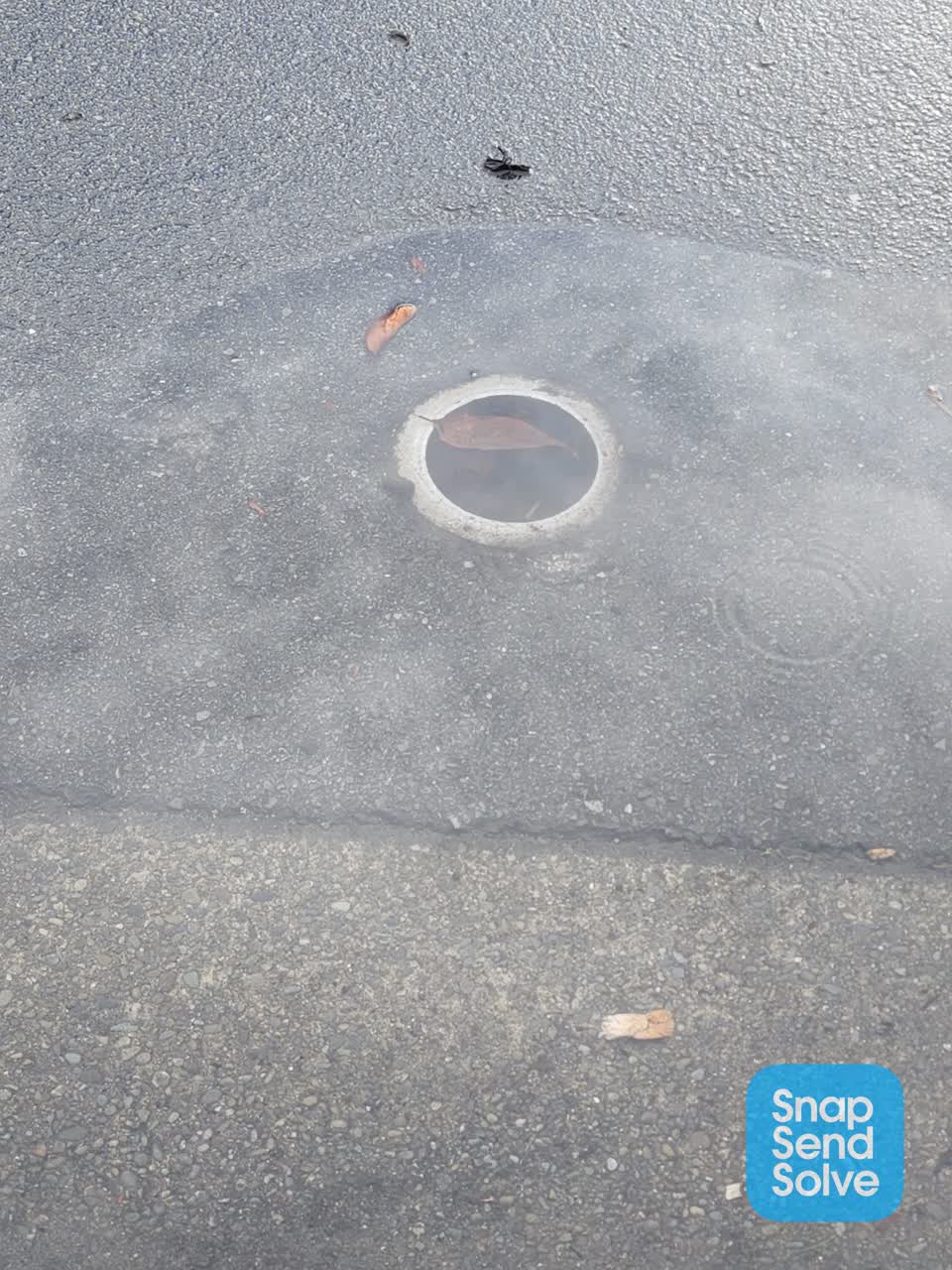 The photograph attached to this water supply report