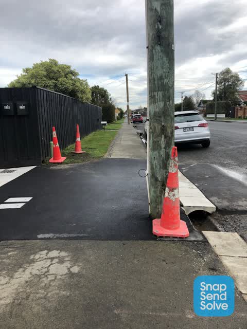 Street Light Outage, a report photo