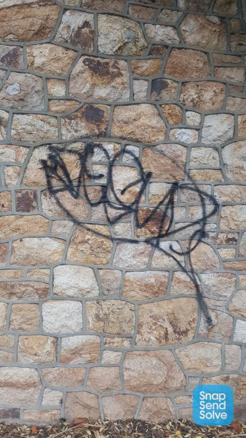 Graffiti, a report photo