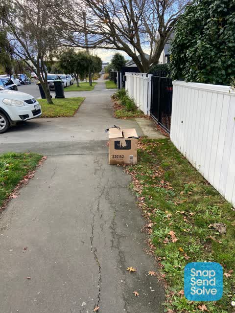 Rubbish/Recycling, a report photo
