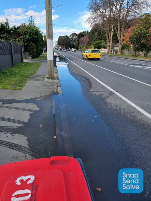 Flooding, a report photo