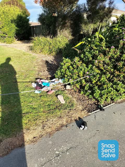 Rubbish/Recycling, a report photo