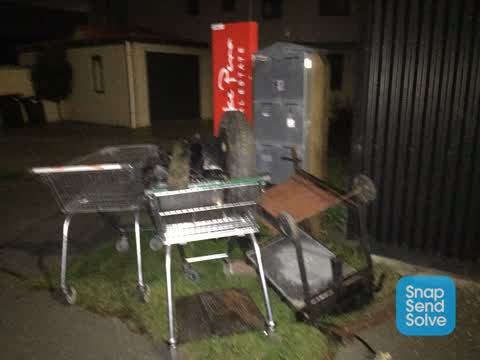 Rubbish/Recycling, a report photo