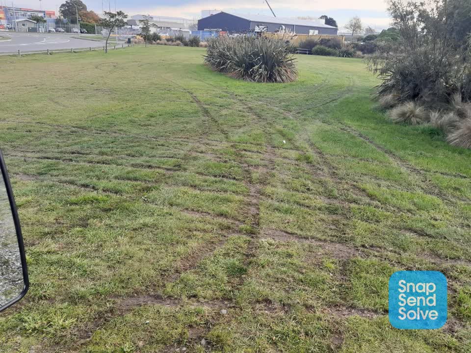 The photograph attached to this parks report