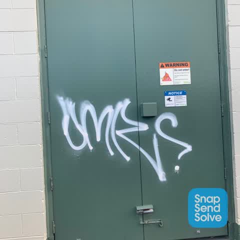 Graffiti, a report photo
