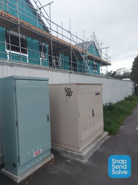 Graffiti, a report photo
