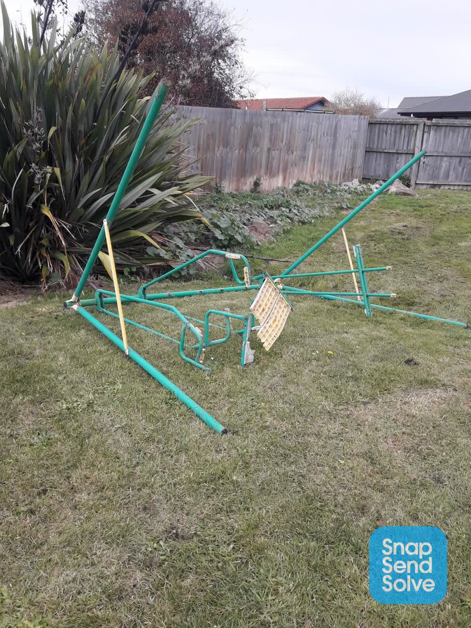 The photograph attached to this parks report