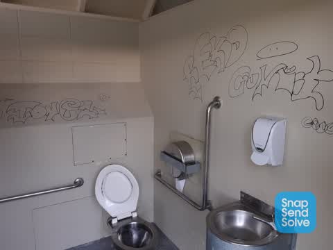 Graffiti, a report photo