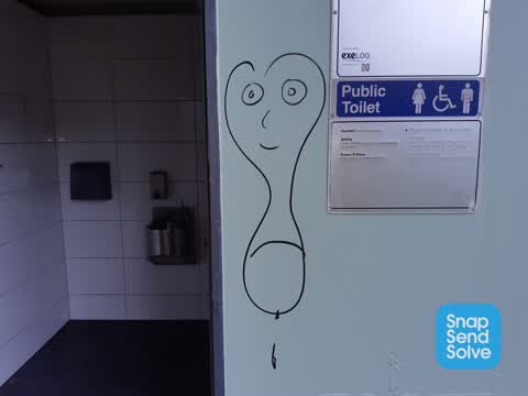 Graffiti, a report photo