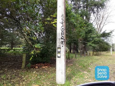 Graffiti, a report photo