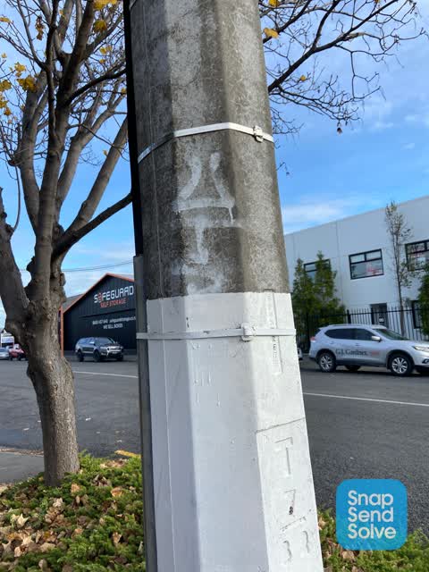 Graffiti, a report photo