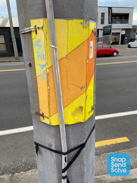Graffiti, a report photo