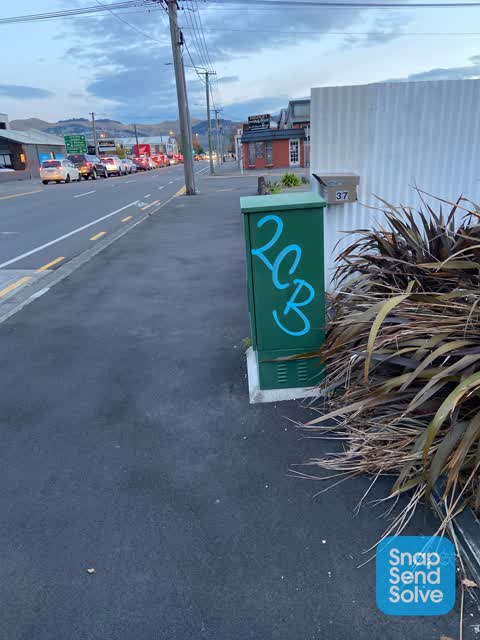 Graffiti, a report photo