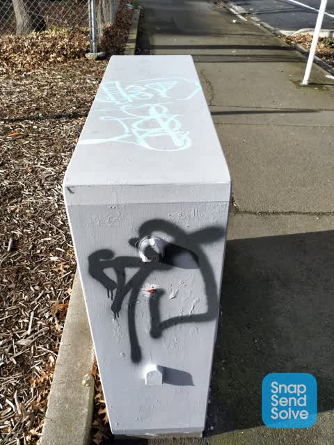 Graffiti, a report photo