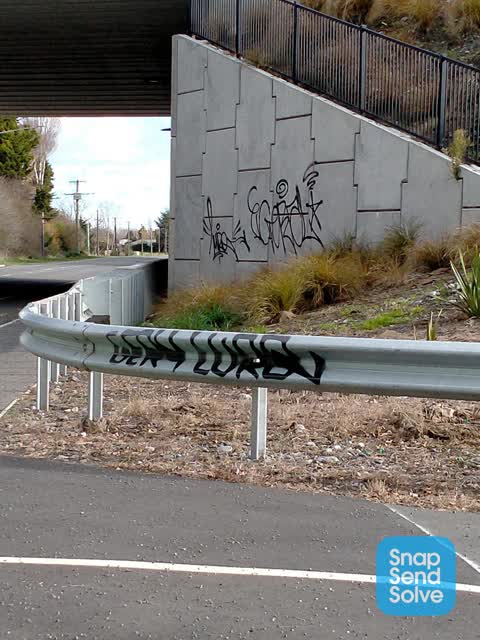 Graffiti, a report photo