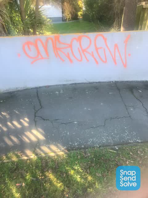 Graffiti, a report photo