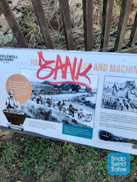 Graffiti, a report photo