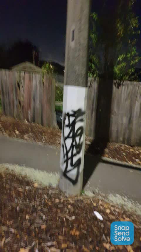 Graffiti, a report photo