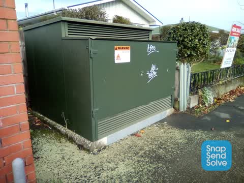 Graffiti, a report photo
