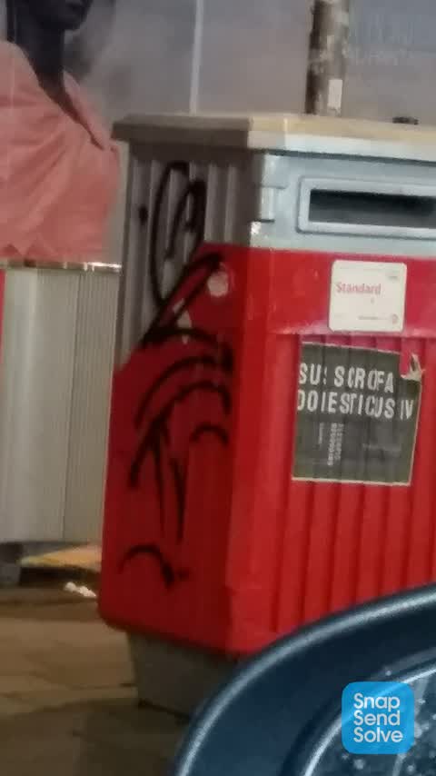 Graffiti, a report photo
