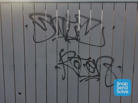 Graffiti, a report photo