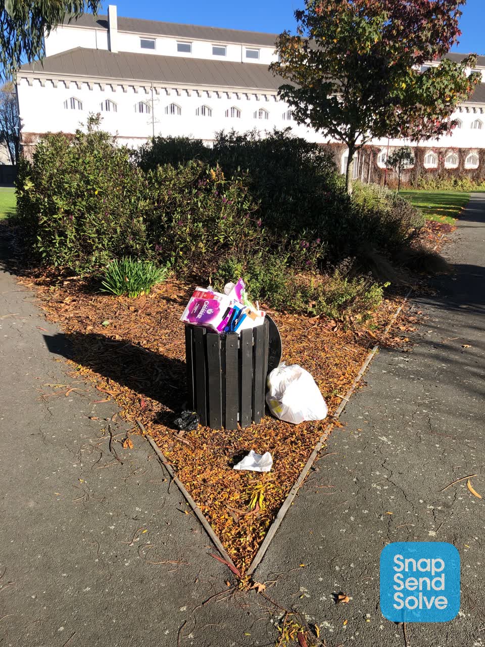The photograph attached to this parks report