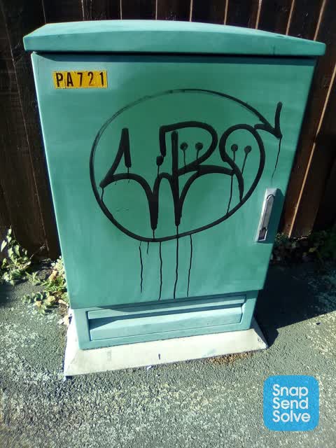 Graffiti, a report photo