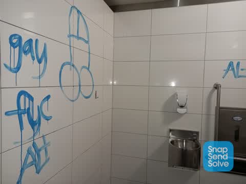 Graffiti, a report photo