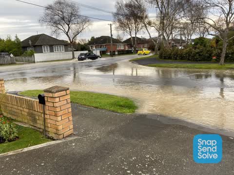 Flooding, a report photo