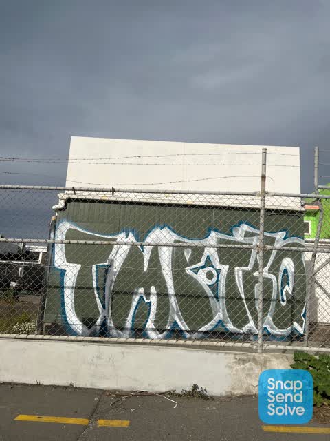 Graffiti, a report photo