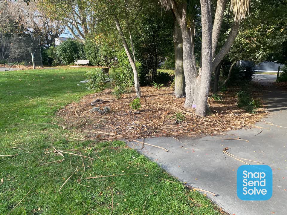 The photograph attached to this parks report