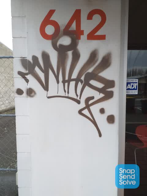 Graffiti, a report photo