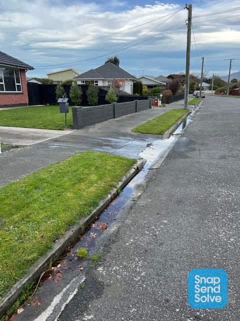 Flooding, a report photo
