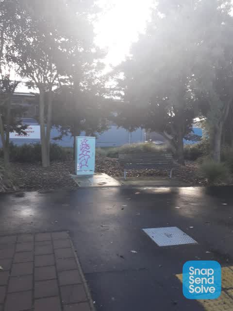 Graffiti, a report photo