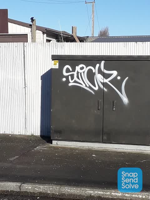 Graffiti, a report photo