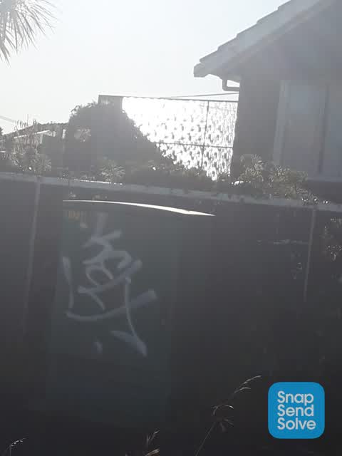 Graffiti, a report photo