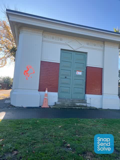 Graffiti, a report photo