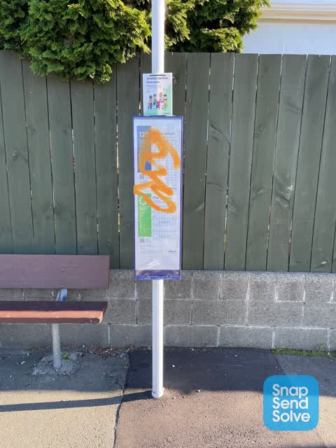 Graffiti, a report photo