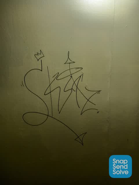 Graffiti, a report photo