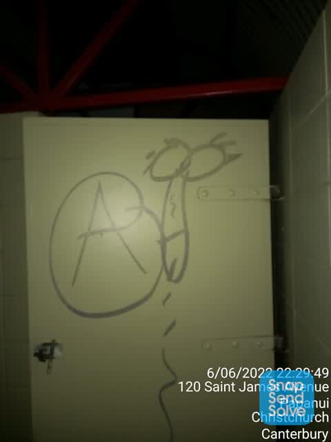 Graffiti, a report photo