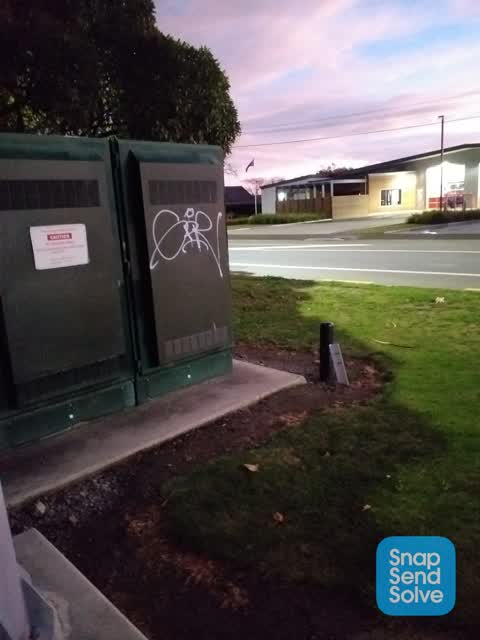 Graffiti, a report photo