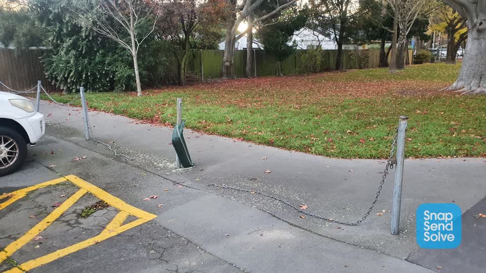 The photograph attached to this parks report
