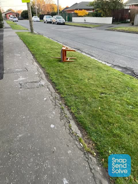 Rubbish/Recycling — a report photo