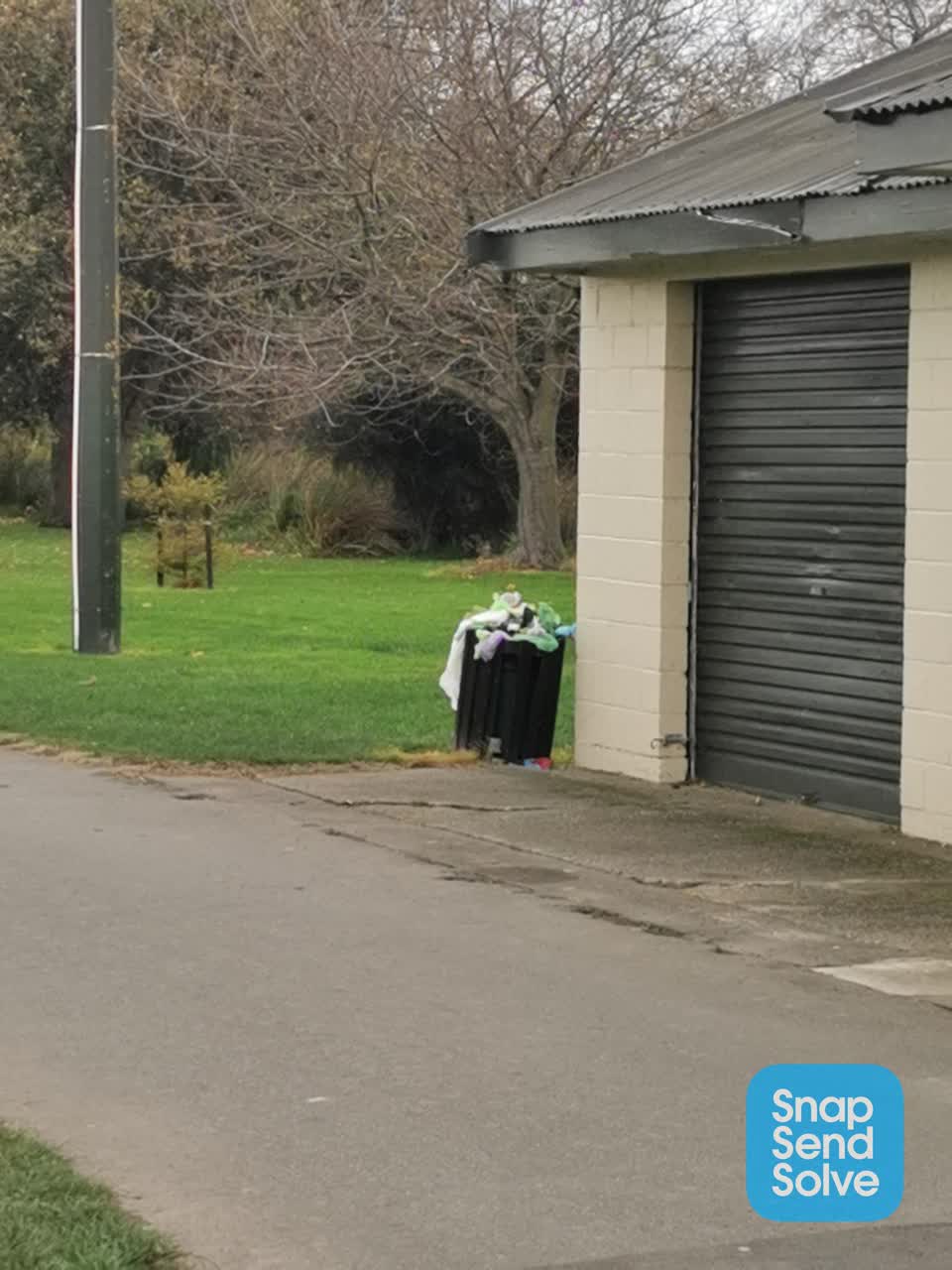 The photograph attached to this parks report