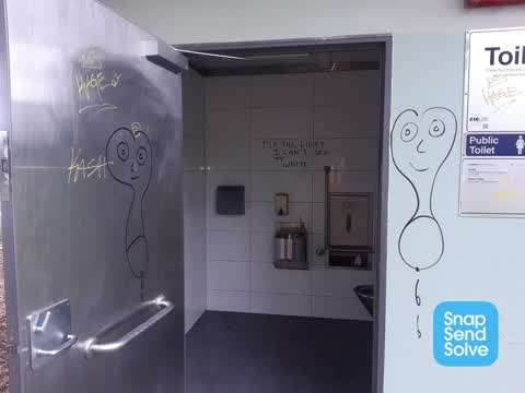 Graffiti, a report photo
