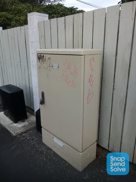 Graffiti, a report photo