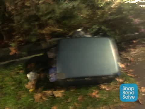 Rubbish/Recycling, a report photo