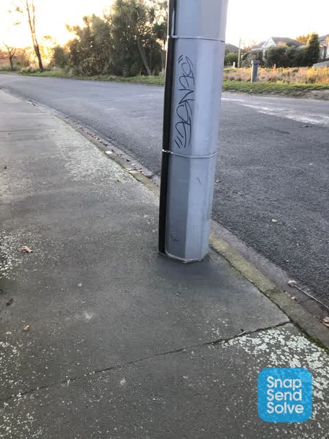 Graffiti, a report photo